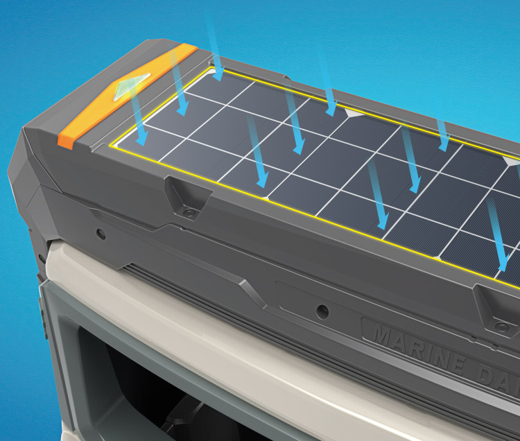 智能垃圾箱太阳能供电